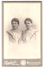 Photography studio Lambert, Dresden, Seestr. 21, ladies wearing the same dress