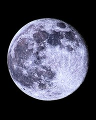 Full Moon Phase Home & Office Wall Decor, 8×10 inch Photo Print M1310