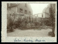 Duisburg – Oberstraße 40 – Garden – 1920s 1930s – Photo 13x10cm