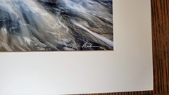Marginal Way Maine coast ocean Matted Fine Art Photo 8×12 in print in 12×16 mat