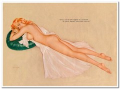 Playboy Vargas Vintage PinUp Girls Photo Art Prints Year 1962 (8×10 inches)