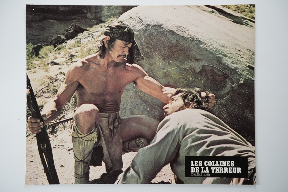 Photo Cinema Lobby Cards The Hills Of Terror (Chato’s Land) 22X28Cm 1970