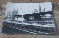 Large B/W Photo Cologne Limestone Railway Station??? PHOTO NO 18