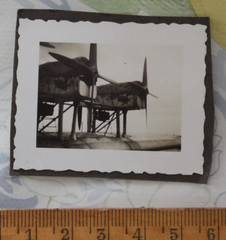 Photo 1932 flying boat aircraft Müggelsee Dornier DO X D-1929 fair carousel bra