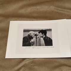 Rare 2015 Duane Michals Photographs Anthony Red Art 5 1/4in X 7 3/4X 30in