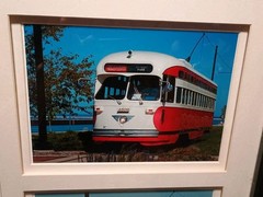 Kenosha Wisconsin Streetcar Electric Rail Car Photography Collage 18x 28″ Signed