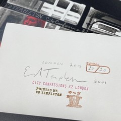 Ed Templeton City Confessions #2 London Special Ed Print(Print a.) Set New Rare