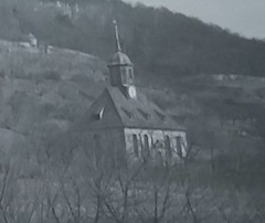 Old B/W Photo Pillnitz Vineyard Church/Age Unknown! DRESDEN LOSCHWITZ
