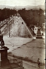 Larger size C. B. WAITE photo in poor condition, Mexico City, rare, , Vintage fi
