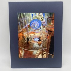Matted Cruise Ship Interior Photo Print 11 X 14 Wall Art Gallery Decor