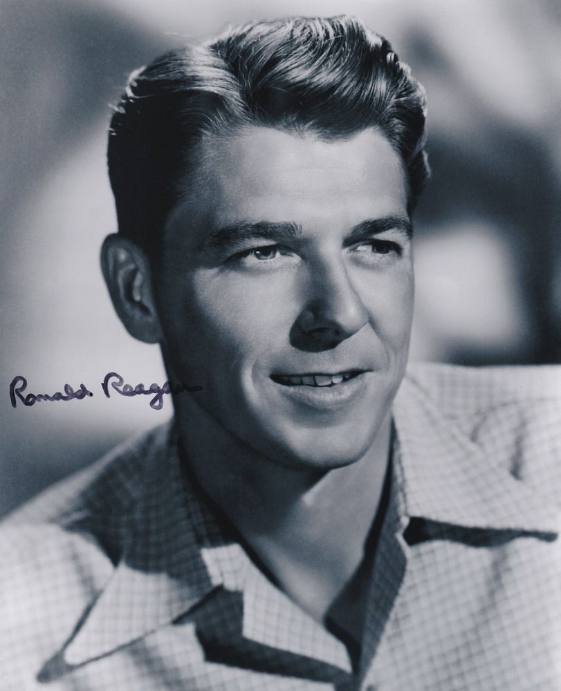 Ronald Reagan 8×10 Photo President Reagan Portrait Vintage White House 40th USA