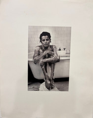 Woman in a Bath Tub-Archival Digital Pigment Print Photograph-80s-Mark Bugzester