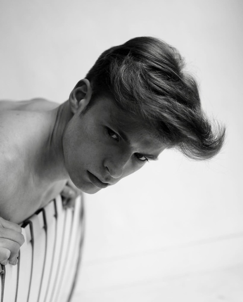90′ male models photos printed from photographers original negative