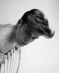 90′ male models photos printed from photographers original negative