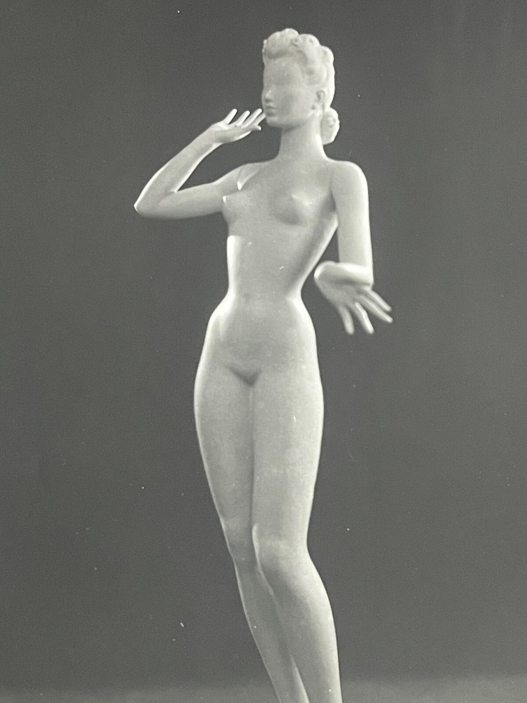 Rare Vintage Original Photo Siegel Stockman Mannequin Female Fetish Curiosa