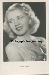 Z6292 Postcard/Portrait 1930s ERNA SACK Opera Singer Star Musician
