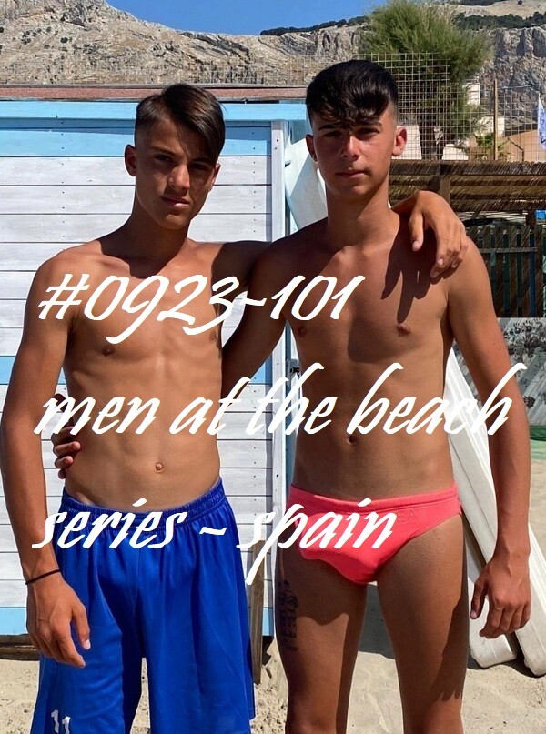 MALE PORTRAIT #0923-101- men at the beach series – spain -free shipping in usa