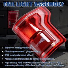 Tail Lights Compatible with Ford F150 F-150 2015 2016 2017 Right Passenger Side