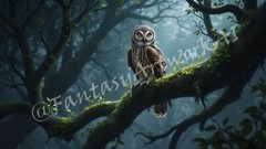 Owl – Digital Image Picture PC Phone Background AI, 9 images – #44