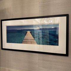 Peter Lik «Tahoe Jetty» Lake Tahoe 1M Framed Picture w/ COA