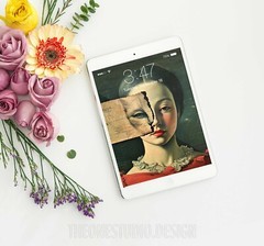 Digital Image Vintage Collage Art Picture Photo Wallpaper Background Desktop