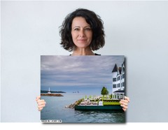 Mackinac Island Retreat: Print Wall Art Hotel Iroquois Mackinac Island Aluminum