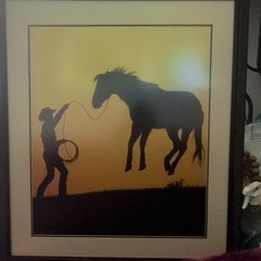 Framed Limited Edition Christopher Marona Print «First Loop»