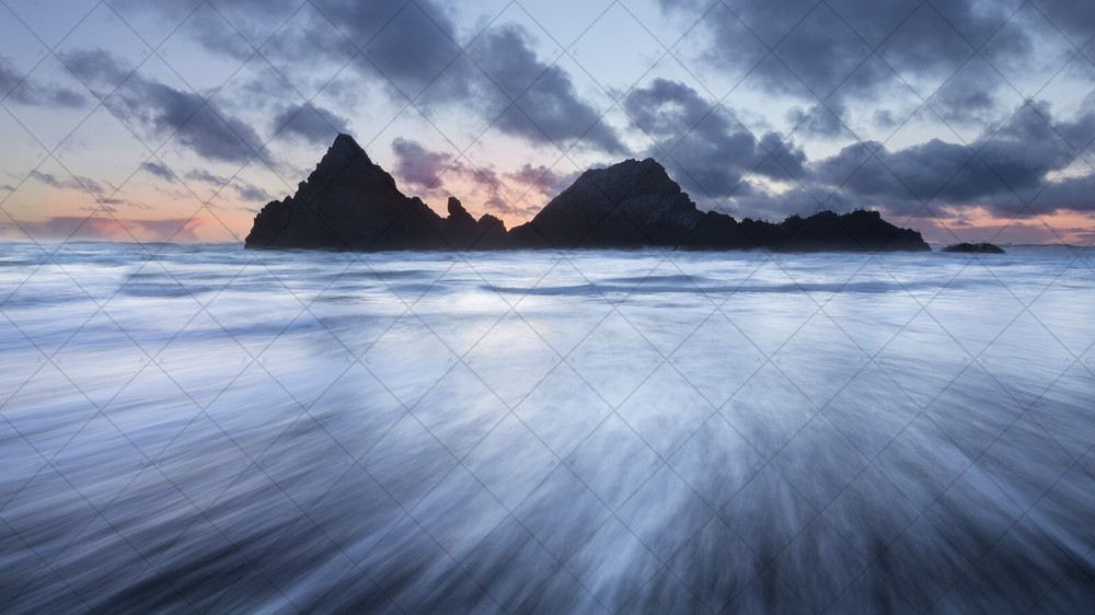 Digital Image Picture Photo Wallpaper: Ocean Beach Seascape