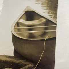Pinnacle Frames Art Photography – 2009 – Beached Canoe – 11”x14” Matted – New