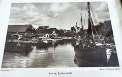 Emden East Frisland Falderndelft B/W Photo Framed, F. Mohaupt 25×20 cm