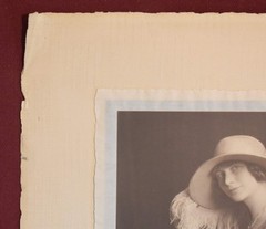 Antique Black and White Photograph of a Woman, Shot by Hay Wrightson