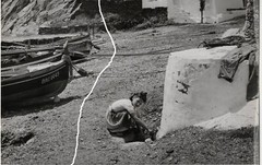 24x18cm – Vintage Barite Photo 1961 Salvador Dali House in Cadaques photo A