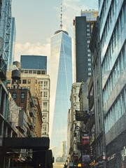 Original 5×7 NYC Photo Print, World Trade Center One – by 26ShdadesofGreen