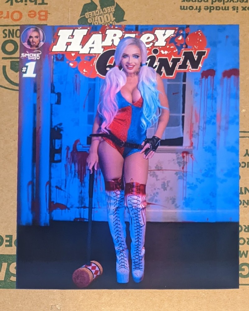 Scarlett Bordeaux 8×10 Art Photo Print WWE Wrestling AEW Harley Quinn Onlyfans