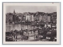 Marseille / France 1929 – Car Tram Steamer Streelife – Photo 1920s