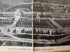 Antique Tourist Album «Souvenir du Cimetiere de Genes 50 Vues» C 1900