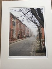 BRUCE BLUM SIGNED COLOR Photo Print (13″X 19 «)-«Alley»