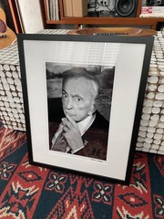 Michael Childers Signed Gore Vidal Portrait Yale Beinecke Exhibition History