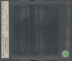 Royal Castle Of Blois, Photo Glass Plaque, Black & White, Positive 8.5X10 Cm
