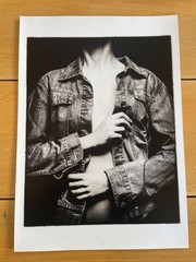 Jean Jacket B&W art photograph