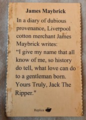Jack the Ripper Post Cards Photos Pictures Letters Vintage 1888 Bad Crime Signed