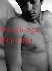 VINTAGE MALE PORTRAIT #0226-252 -JFK JR. 1993 -RARE! -freeShipping in the usa