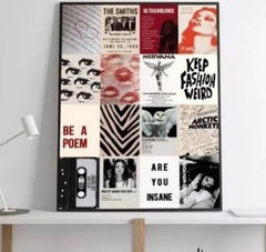 50Pcs Downtown Girl Decor, Wall Collage Kit, Room Aesthetic, 4″x6″ Vintage Photo