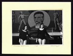 Tom Palazzolo Signed Photo «Riverview Park Freak Show», 1963 Chicago Vintage