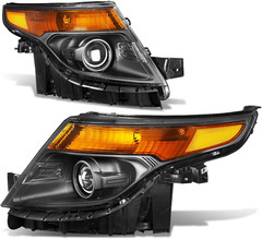 Headlights Assembly Compatible with 2011 2012 2013 2014 2015 Ford Explorer 5Th G