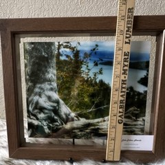 Amanda Eunice «Lake Tahoe, Nevada» Framed Color Landscape Photo Nature