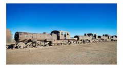 Old Train Uyuni Desert 1, High Resolution Image, Many Formats, TV Art