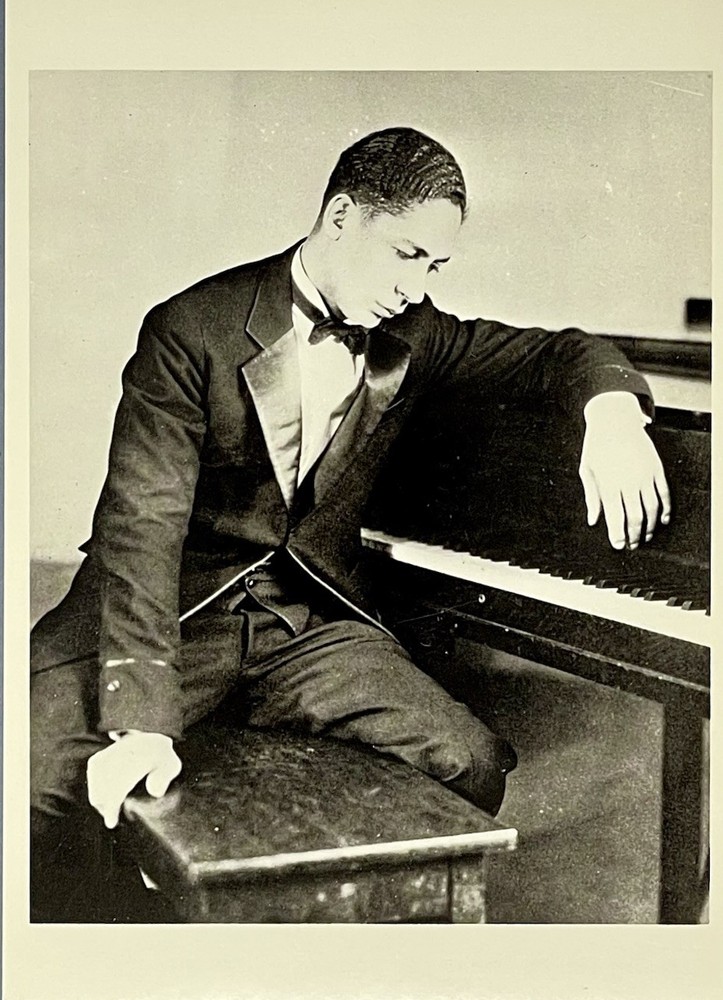 Jelly Roll Morton Art Print Card Photo By Bloom Studios 1926 Fotofolio 4.25”x6”