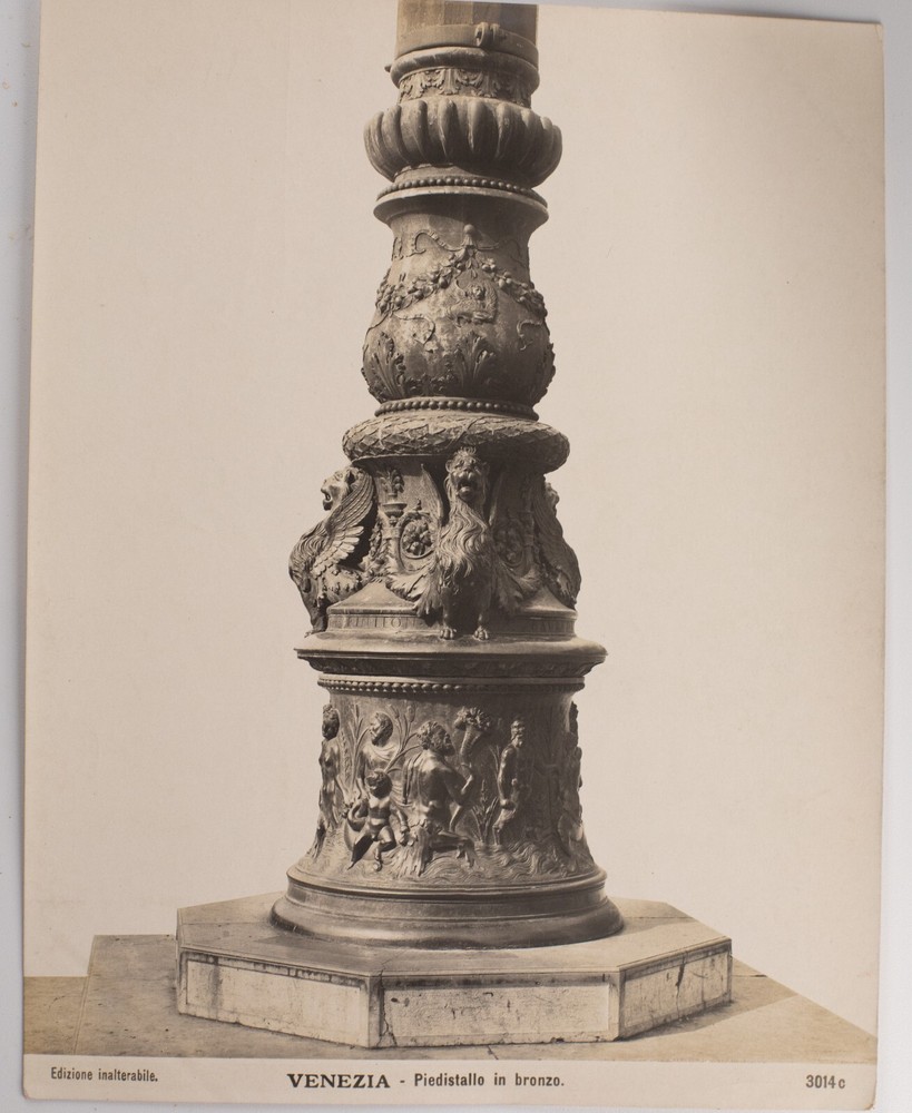 Photographic Print, 1900 Inalterable Edition, Italy Venice 19X25CM