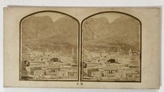 Algerie Oran c1858 Photo Stereo Signed P.M. Vintage Album